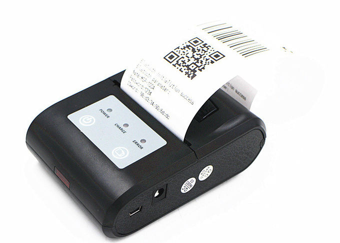 Imprimante thermique mobile de petite imprimante de code barres du poids léger 58mm
