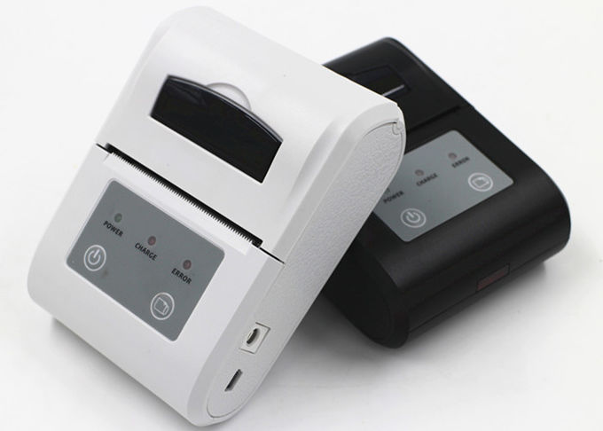 Imprimante thermique 58mm portative moderne, imprimante mobile tenue dans la main de billet pour la facture de taxi