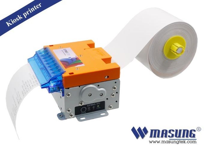 Méthodes de installation flexibles de capteurs de kiosque de reçu de points divers de l'imprimante 384 
